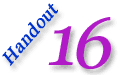 Handout 15