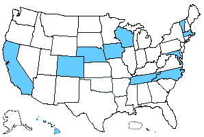 USA map