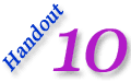 Handout 10